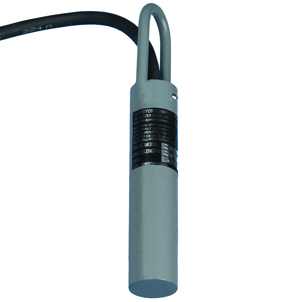 Compact 6 Tilt Level Probe with 25' 16-3 SO Electrical Cable
